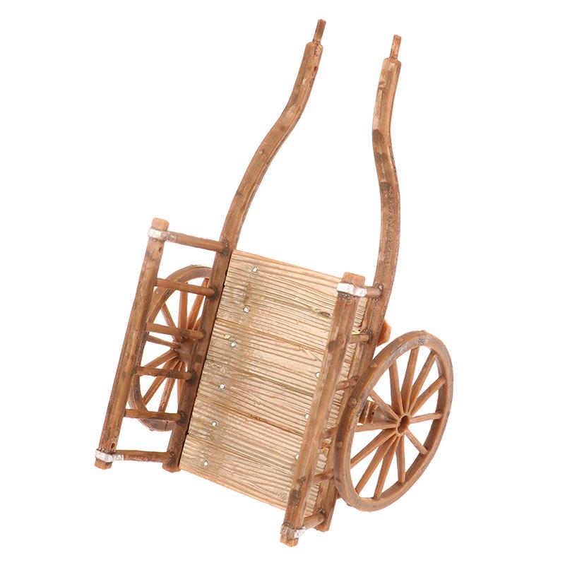 Кукольный домик Миниатюрная Имитация Собранная Тележка Модель Аксессуары для DIY Садовая Мебель Игрушки