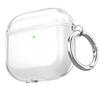 Прозрачный противоударный чехол для наушников Apple AirPods 4, защитный чехол из ТПУ с брелоком для аксессуаров наушников Airpods 4