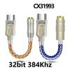 USB CC 32 бит 384 кГц USB C на 3,5 мм декодер адаптер с чипом CX31993 USB C адаптер для наушников 3,5 мм C адаптер