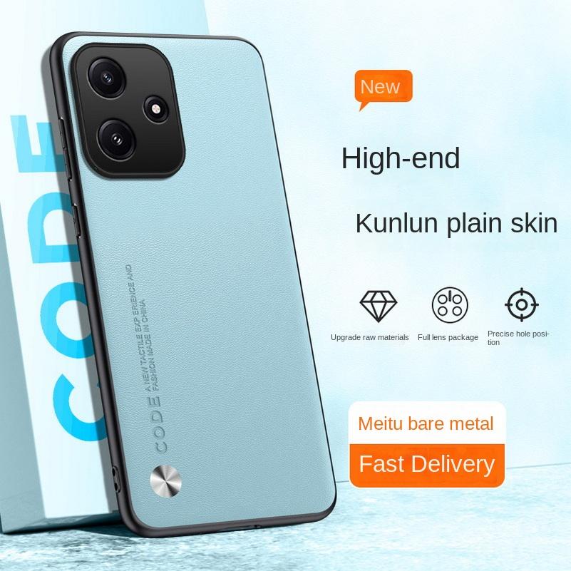 Чехол из искусственной кожи для POCO X6 Pro F5 Pro X5 M5 C40 X4 GT M4 Pro F4 F3 M3 Pro X3 NFC, роскошный гибридный жесткий чехол для телефона, мягкий чехол из ТПУ