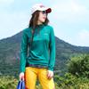 Womens Quick Dry Long Sleeve T-Shirt Hiking Running Camping Lightweight Breathable UV Protection Sport Top