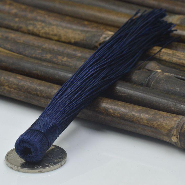 12cm High-Grade Vertical Tassel Car Hanging Sachet with Chinese Knot