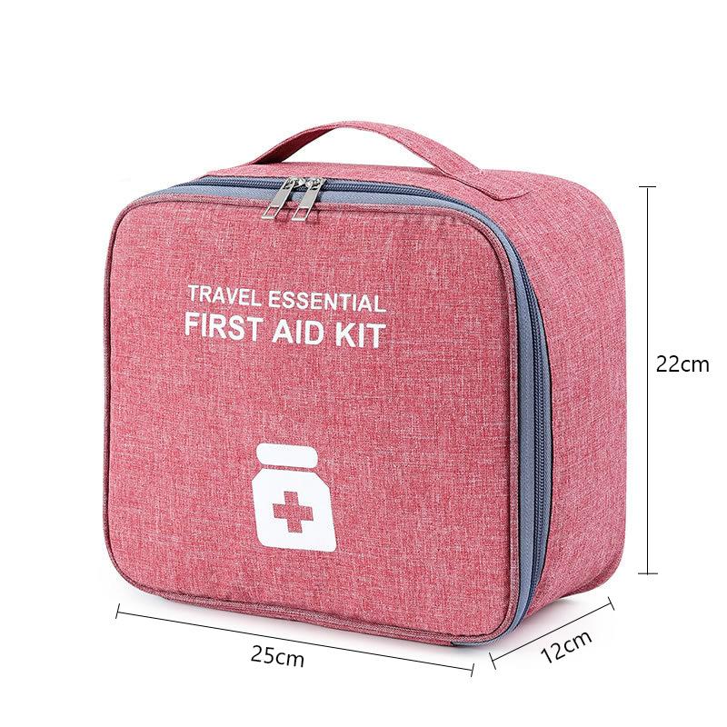 Mini Portable Medicine Storage Bag Camping Outdoor Travel First Aid Kit Organizer Emergency Survival Bag Pill Case