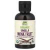 Real Food, Organic Monk Fruit, Vanilla, 1.8 Fl Oz (53 Ml)
