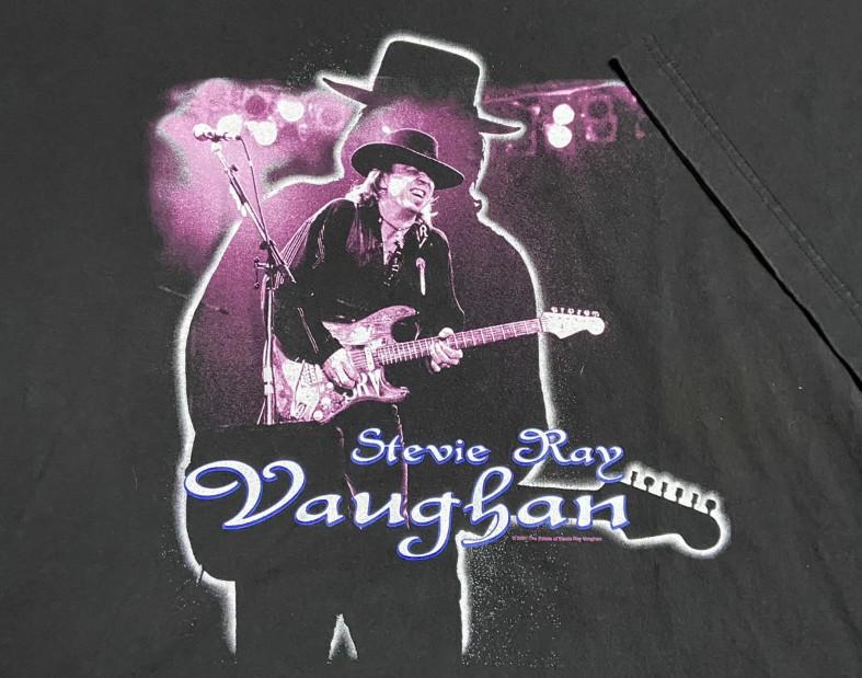 Stevie Ray Vaughan Guitar Shirt Classic Black Unisex S-234XL