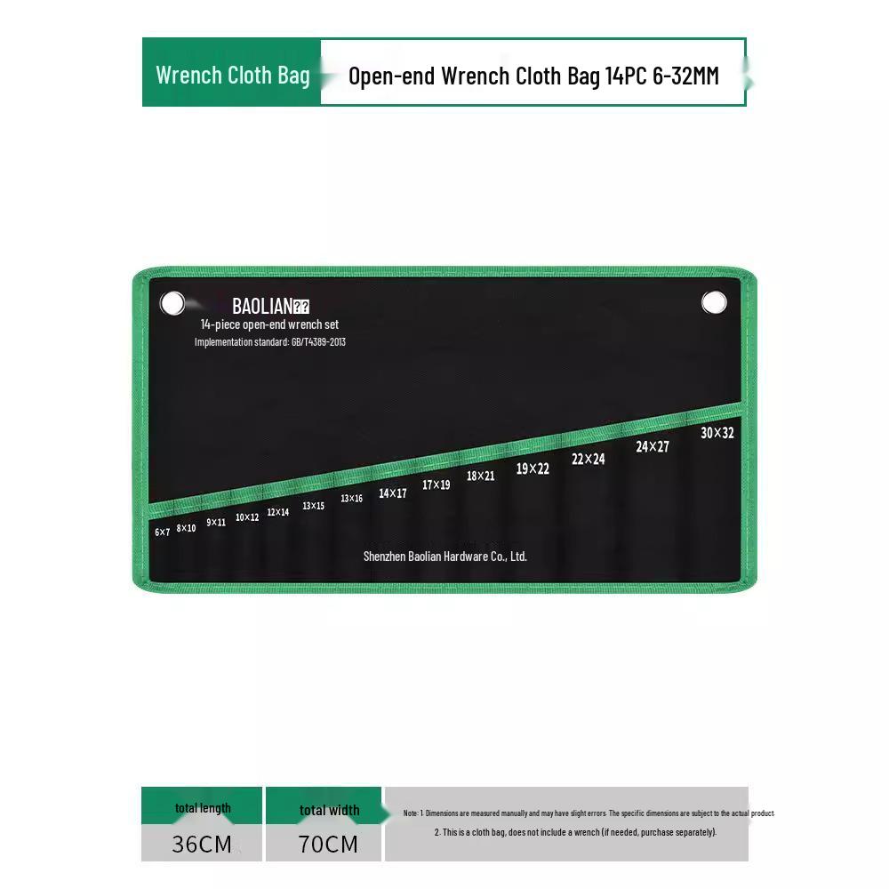 Многофункциональная сумка для инструментов Baolian - Утолщенный холщовый органайзер для наборов и отдельных Torx-ключей