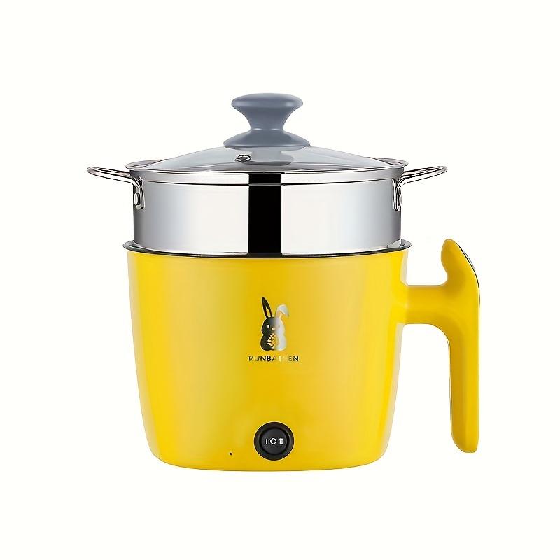 1pc 1.8L Multi-Functional Electric Cooker for Dorms, Homes, and Small Kitchens - Steamer, Cooker, and Fryer - Perfect for Noodles and One-Pot Meals