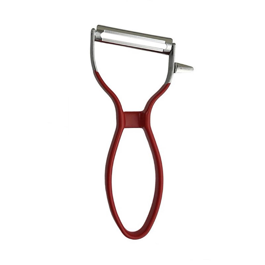 Stainless Steel Vegetable Peeler Kitchen Fruit Peeler with Ergonomic Handle and Sharp Blade for Efficient Peeling and Slicing