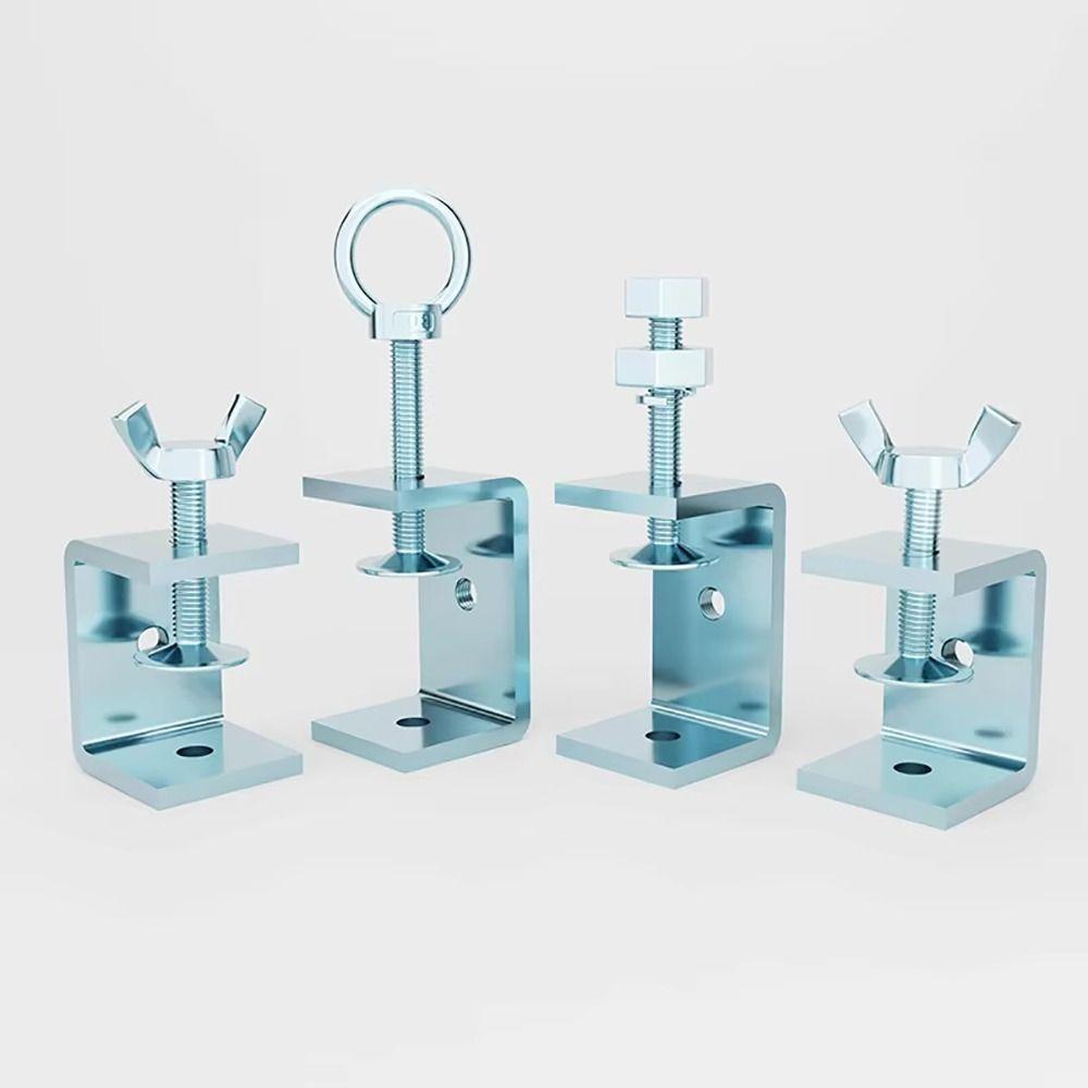 1Pcs Open Height 20-130MM C-Type Clip Multiple Head Shapes Clamping Device New U Clamp