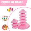 Lollipop Display Stand Show Rack Holder Holders Cake Plastic Displaying Supply Desktop Travel Store Decorative
