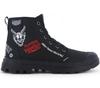 X Stranger Things - Pampa Hellfire - Boots Schuhe Stiefel Schwarz 74496-001-M ORIGINAL