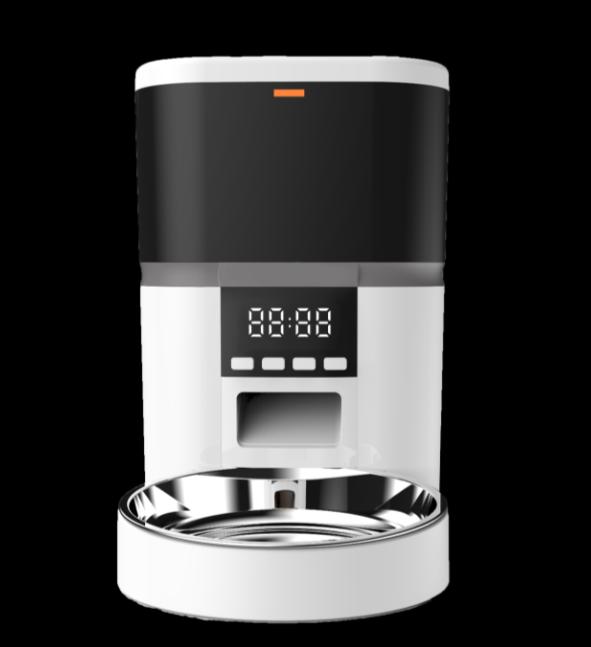 4 л Автоматическая кормушка для домашних животных с кнопкой Smart 5V USB Автоматический дозатор кошачьего корма Smart-контроль Кормушка для домашних животных для кошек собак Сухой корм Миска из нержавеющей стали