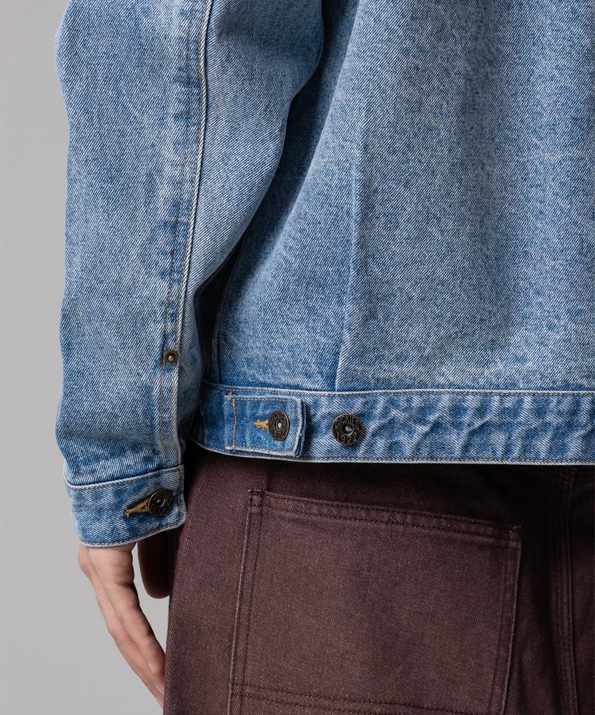 Dickies Джинсовая куртка с двумя карманами, светло-синяя