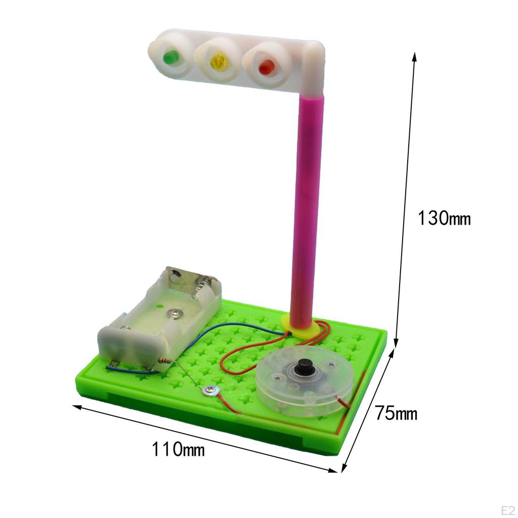 Имитация светофора, технологичный уличный фонарь, обучающая игрушка, игрушка-симулятор Монтессори для мальчиков