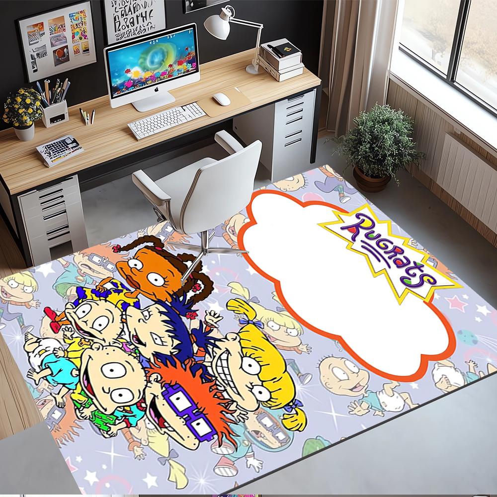 Rugrats Printed Carpet,Rug,for Office Chair Living Room Bedroom Kitchen Room Decor Gifts.