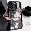 Для Xiaomi Redmi Note 14 13 12 Pro Plus 5G 13 12 12S 11S 10S 11 10 14C 13C 12C Синий Розовый Цветок Винтажный Узор Чехол для Телефона