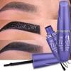 Полуперманентный отшелушивающий крем-краска для бровей Водостойкий потостойкий гель для бровей Натуральный стойкий макияж для бровей Striped Wild Eye