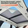 Car Sunroof Insulation Roof Visor For Volkswagen VW Tiguan 5N 2010~2017 16 Anti-UV Electrostatic Adsorption Sky Curtain Sunshade