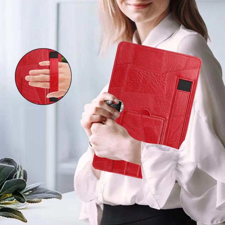 Wristband Retro Vegan Leather Back Tablet Case With Holder For Honor Pad X9 11.5 2023 / X8 Pro 11.5