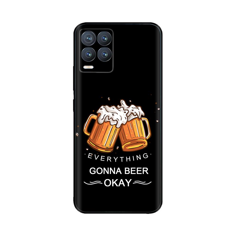 Чехол для Realme 8 Милый Мультяшный Расписной Силиконовый Задний Чехол для Realme 8 Pro 8i Realme8 4G RMX3085 Мягкий ТПУ Чехол для Телефона Coque Etui