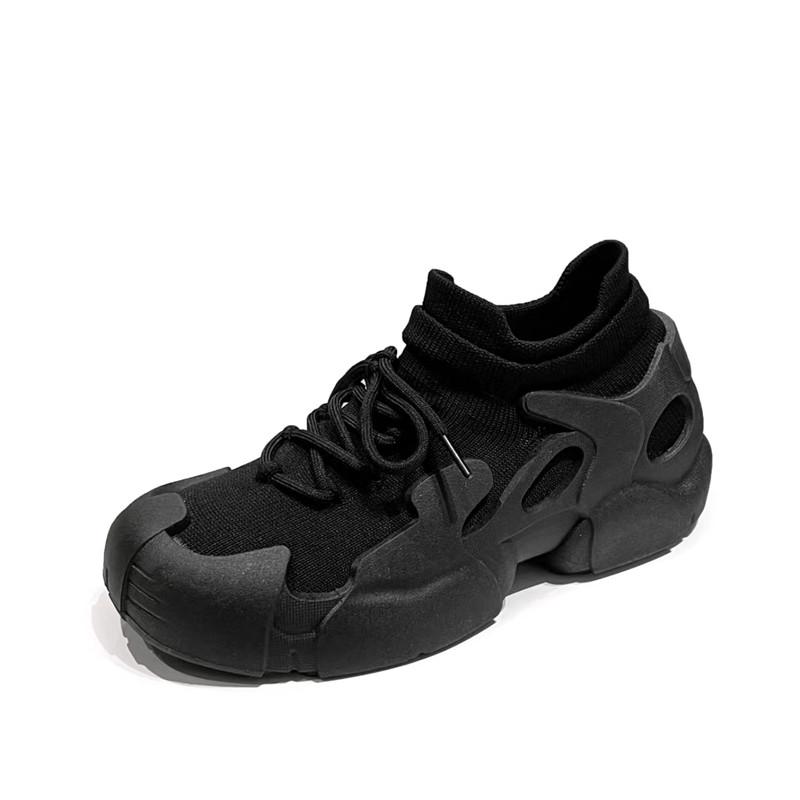 Модные трикотажные дышащие кроссовки для женщин, повседневная обувь смешанного цвета с комбинированным дизайном, легкие нескользящие летние кроссовки для бега