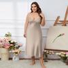 Women's Plus Size Summer Strap Fashion Long Pajamas