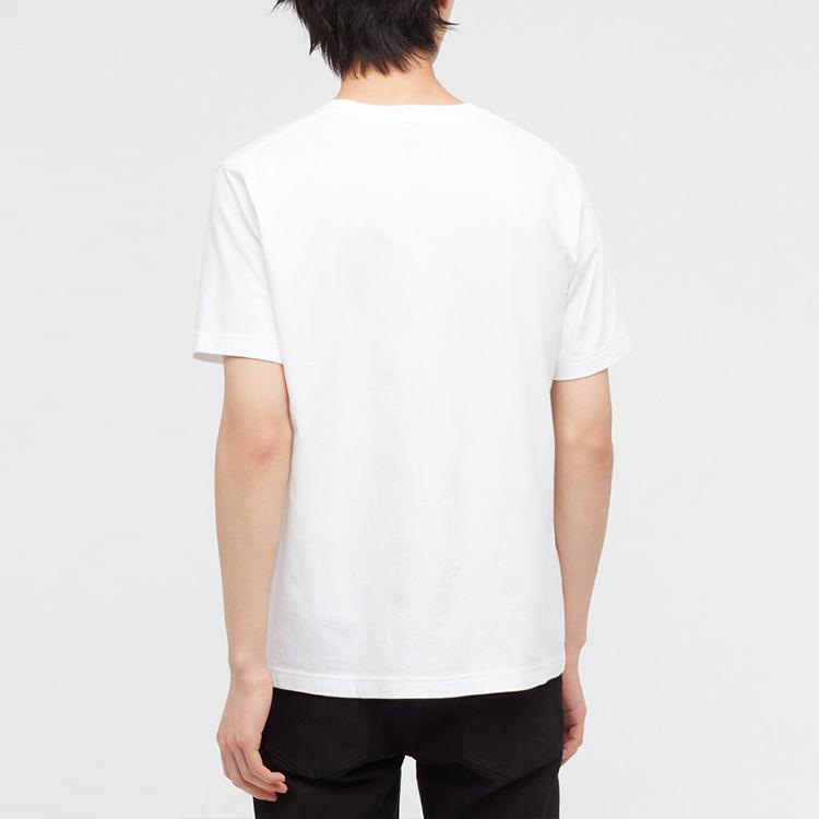 Uniqlo × Футболка с круглым вырезом и принтом логотипа коллаборации Jujutsu Kaisen, унисекс, белая 440675-00
