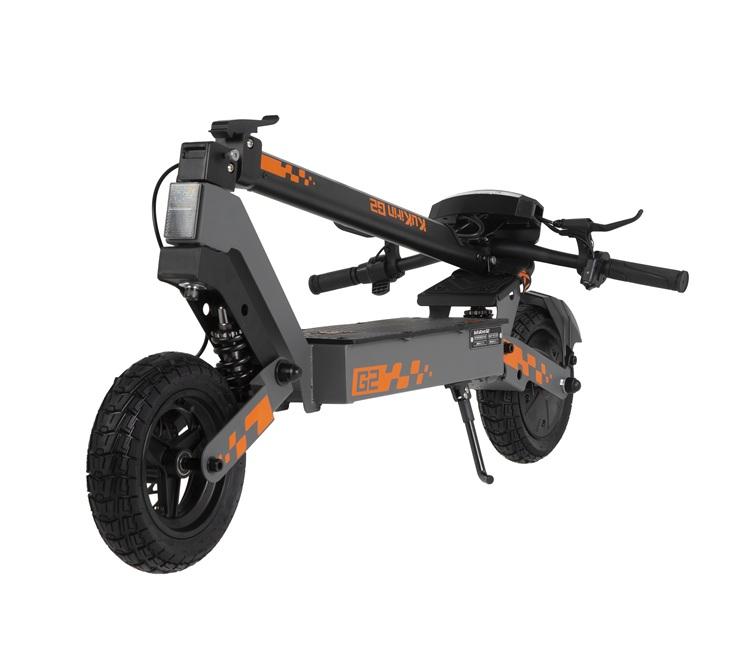 KUKIRIN G2 800W Складной Электросамокат, Аккумулятор 48В 15Ач, Запас хода 55 км, 10-дюймовые шины, Двойные дисковые тормоза, Грузоподъемность 120 кг