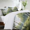 Forest Theme Three-Piece Quilt Cover 3D Digital Printing Bedding Set Bed Cover