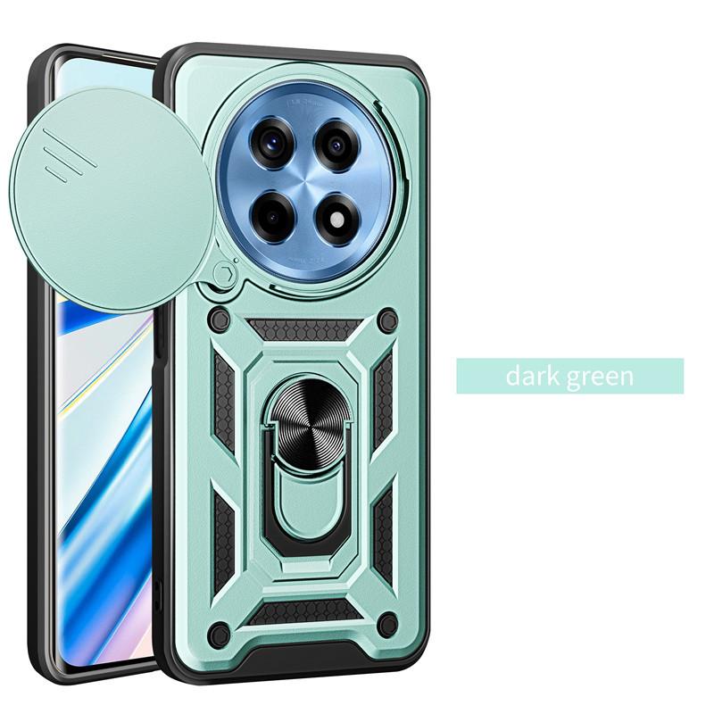 Чехол Armor Case для OnePlus 12 One Plus 12R 11 11R Cover Lens Protection с кольцом и магнитным держателем Business Full Protection Cover
