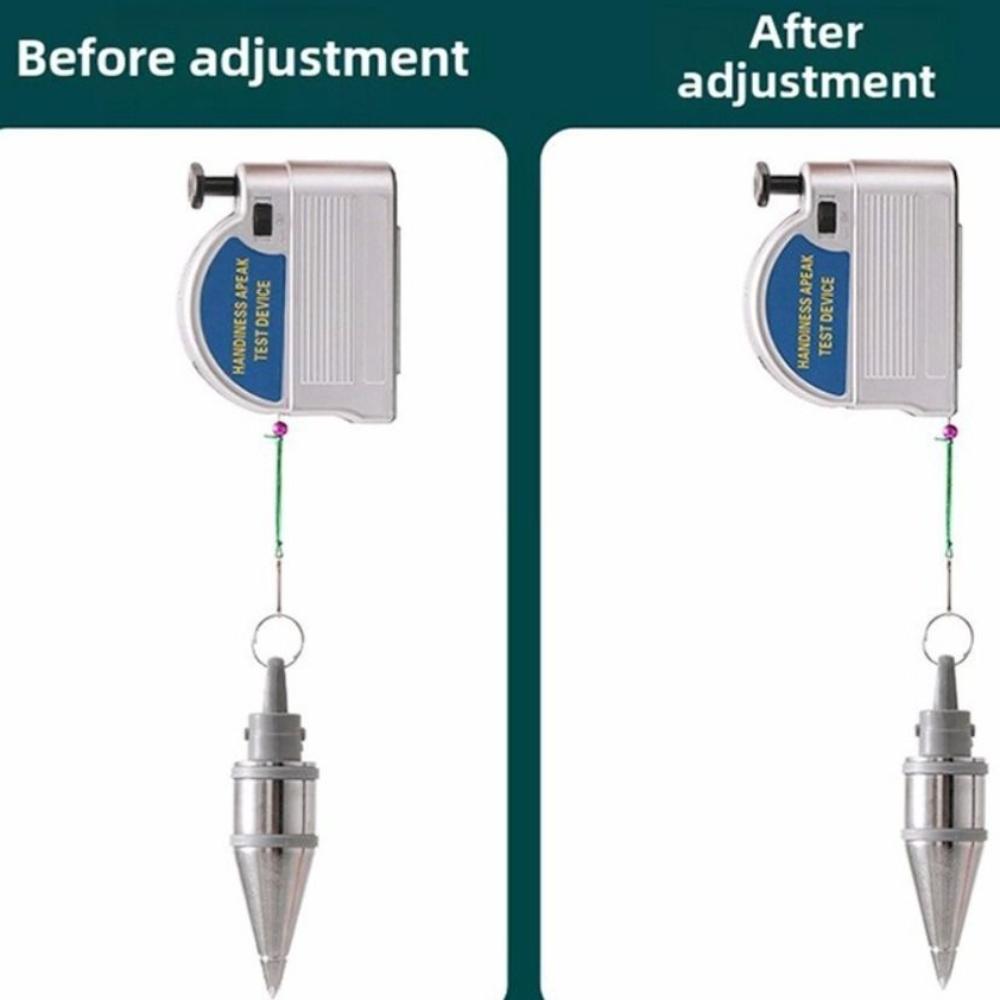 Automatically Retractable Plumb Bob Flexible Hammer Line Plumbbob New Plumb Bobs Tool