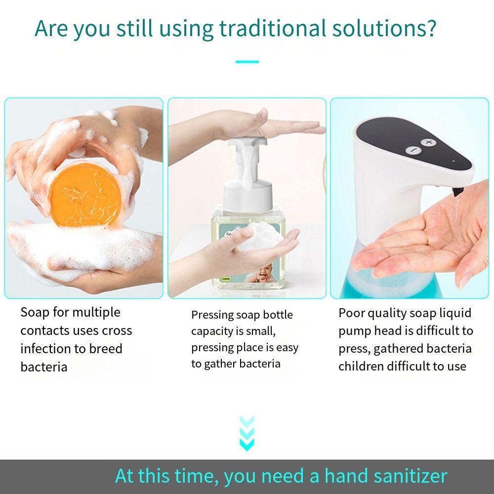 Touchless Automatic Liquid Soap Dispenser Induction Hand Sanitizer Machine Liquid