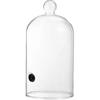 DOITOOL Smoking Cloche Dome Cover Glass Food Cover for Smoke Infuser Smoker Smoking Infusion Plates Bowls and Glasses