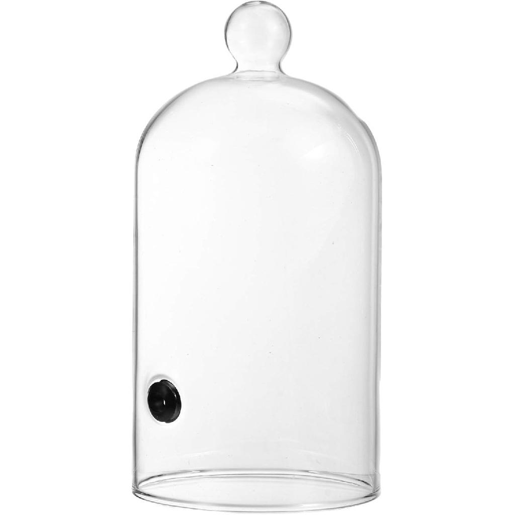 DOITOOL Smoking Cloche Dome Cover Glass Food Cover for Smoke Infuser Smoker Smoking Infusion Plates Bowls and Glasses