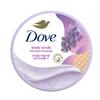 DOVE Отшелушивающий скраб для тела 298 г (Гранат и масло ши / Полуночная лаванда / Цветение вишни / Кокос и кленовый сахар)