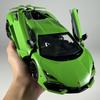 1:18 Lamborghini Revuelto Суперспортивный Автомобиль Сплав Литье под Давлением Модель Автомобиля Декоративные Украшения Дом Рабочий Стол Дисплей Коллекции Хобби