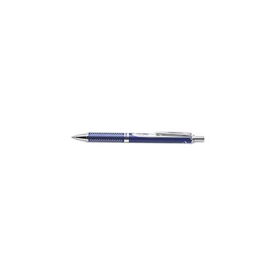 Гелевая шариковая ручка Pentel EnerGel Alloy RT, 0,7 мм, синий корпус, черные чернила