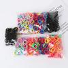 50pcs/Set Elastic Hair Bands Girls Hair Accessories Colorful Nylon Headband Kids Ponytail Holder Scrunchie Gift Ornaments