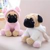 20CM Stuffed Simulation Dogs Plush Sharpei Pug Lovely Puppy Pet Toy Plush Animal Toy Birthday Christmas Gifts