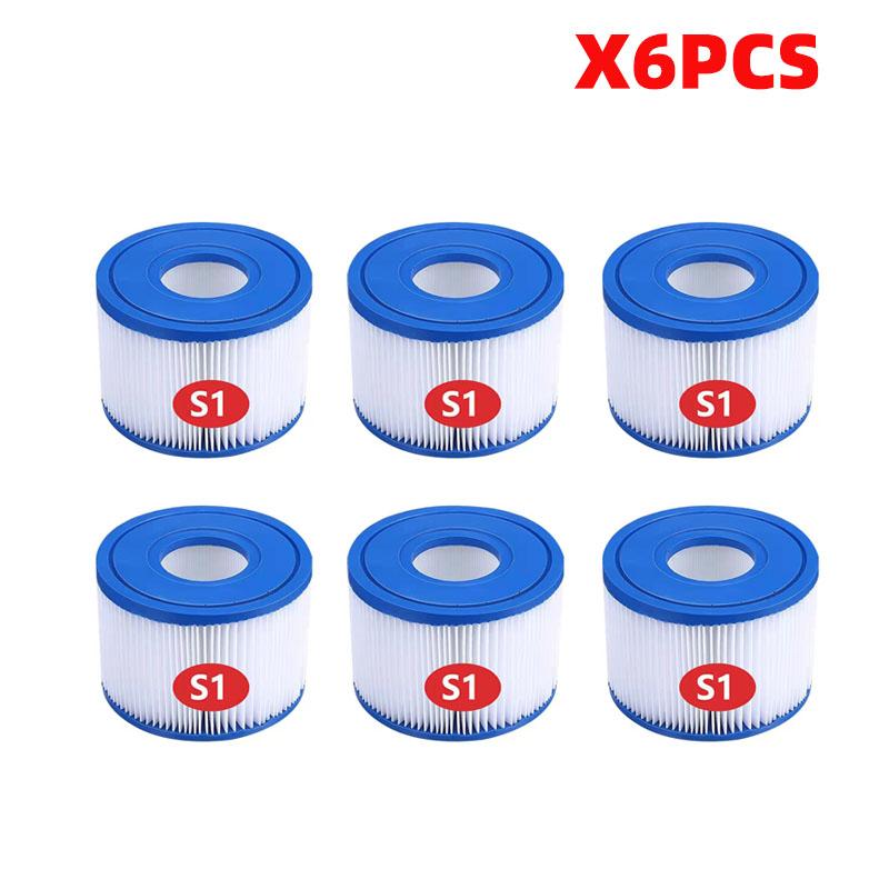 Type S1 Spa Filter For All Intex PureSpa Hot Tub Models Replacement for Intex 29001E/ 1169211692/28403E/28407E/28443E/ 28453E