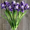 1pc, Real Touch, High Quality, Simulated PU Iris Flower Home Decor Room Decor Holiday Decor Supplies Party Decor Supplies