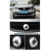 Car Front Rear Logo Cover 3D ABS Protective Emblem Case Moulding Modification Cover For Smart 451 453 Fortwo Forfour Accessories