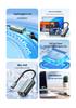 Jinghua 100M USB to Ethernet Adapter Network Card for Computers and Laptops