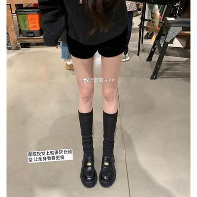 Сен-Жермен~ Лоферы для通勤 с круглым носком, на одной педали, ленивые, цвета золотой монеты, с узором лошади