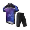 Летний комплект одежды для езды на велосипеде с короткими рукавами, мужские спортивные трикотажные костюмы, костюм для велосипедной одежды, колготки для гонок на велосипеде