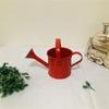 Kettle Ornament Drop-resistant Opening Design Creative Decorative Galvanized Iron Flower Planting Pot Watering Can Home Garden KTY