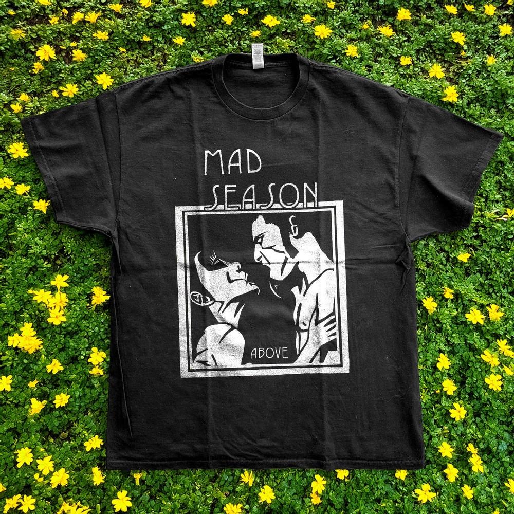 Mad Season Above Album Layne Staley Alice In Chains Basic Style Black Tshirt Unisex T-Shirt