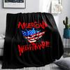1PC WWE Print Flannel Blanket, High quality All Seasons, Home Decor, Warmth and Comfort, Perfect for Christmas Gifts