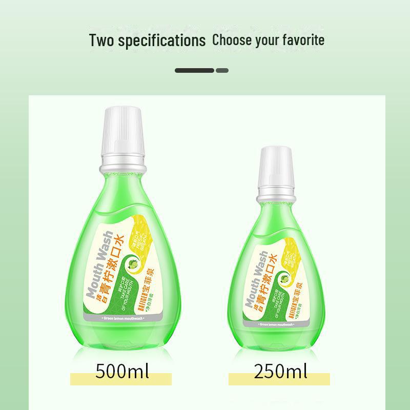 Ополаскиватель для полости рта Baofeiquan Lemon Fresh — портативный, фруктовый и прохладный уход за полостью рта