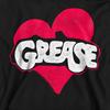 Толстовка Grease унисекс для взрослых с изображением сердца